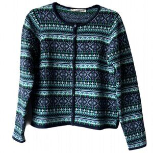 ❄️ MANSTED Fair Isle Wool Cardigan – Nordic Cozyness! ❄️